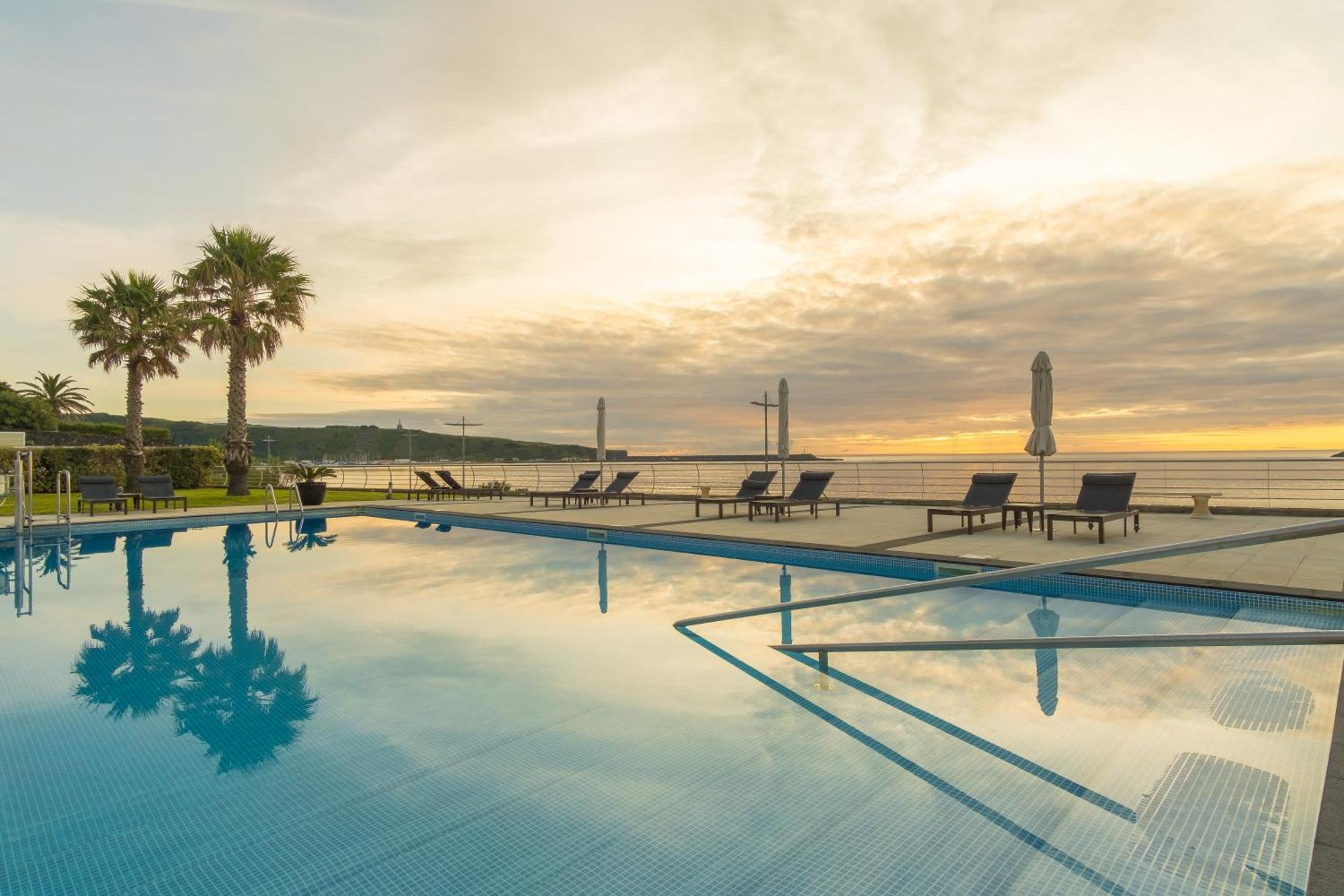 Atlantida Mar Hotel Praia da Vitória Exterior foto